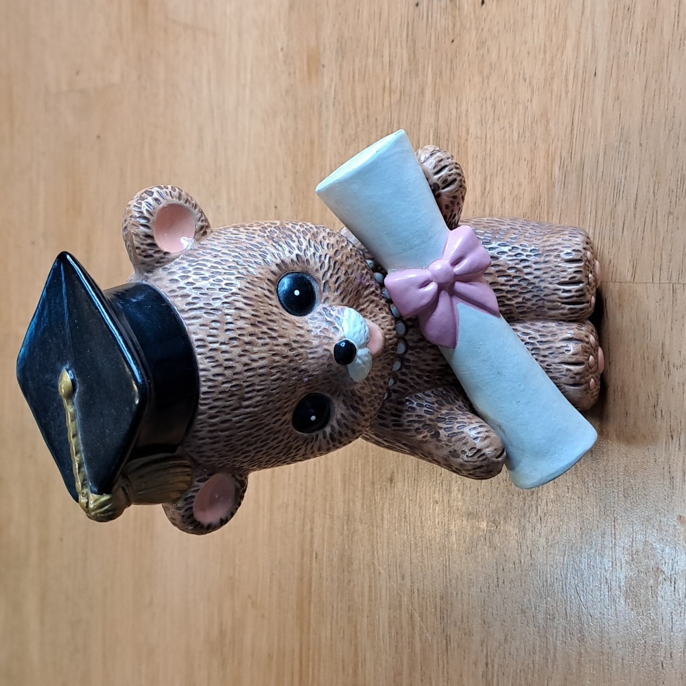 Lefton bear graduation bank